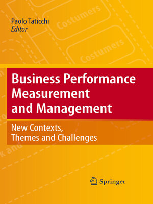 cover image of Business Performance Measurement and Management